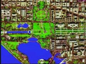NASA Scientific Visualization Studio | Digital Earth Workbench: Zoom Down to Washington D.C.