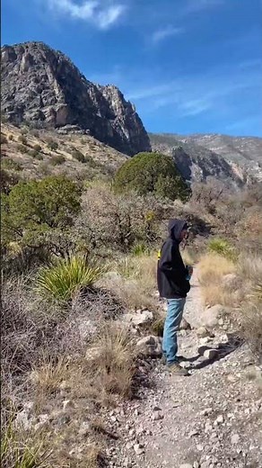 Hike in Guadalupe Mountains National Park