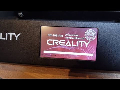 Best creality cr 10s pro screen and firmware update and more