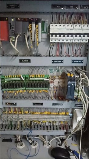 PLC Panel |Automation panel| |Mitsubishi PLC| Q Series| #plc_programming #technology #automation