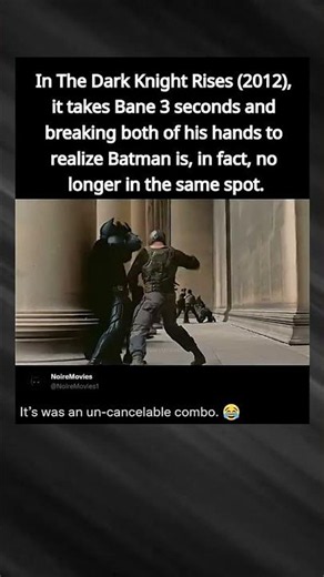 In The Dark Knight Rises (2012), Batman Pulls Off His Smartest Move 🦇