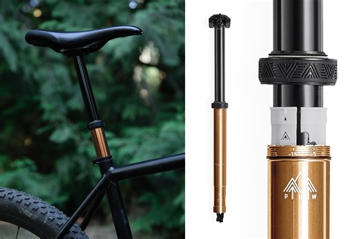 Check Out the PNW Components Loam Dropper in Brass Monkey
