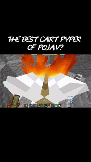 The Best Cart PvPer of Pojav? #minecraft #pvp #cartpvp