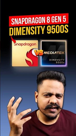 Snapdragon vs Mediatek: 8 Gen 5 vs Dimensity 9500s 🤯