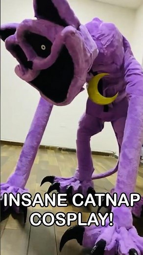 The BEST Poppy PlayTime CATNAP COSPLAY | Poppy Playtime Chapter 4