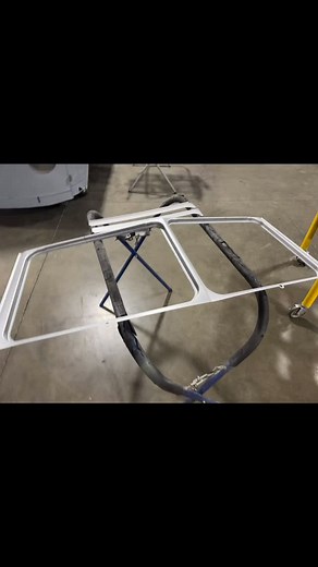 #midweekmotivation the #crustycanadian21window removing the windshield frame and replacing with a @wolfsburgwest replacement panel and mocking up the @bbt4vw nose panel fitting perfect thanks to my @killertoolsusa #tram … #werkstattrestorations #theonebehindthegun #norcalexclusive #vwrestoration #livingmydream #metalfab #welding #busbuild #vwrustoration #vw #vwlife #vwlifestyle #vwbus #vwtransporter #vwmicrobus #splitwindowvw | Joey Giordano