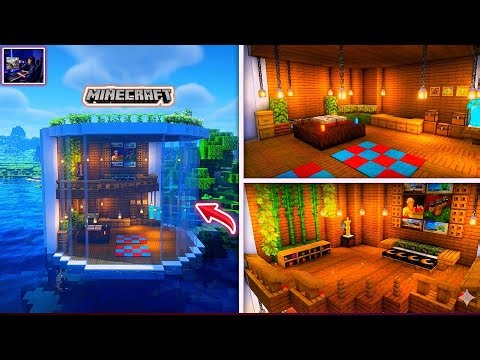 👉 Minecraft: I Built the ULTIMATE Glass Base 😱🔥 | Survival Tutorial