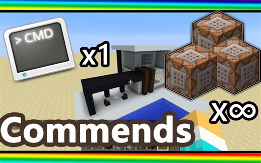 【MC原版】一条指令生成一栋别墅! Minecraft=我的世界 /founction教程 by倾城全囧