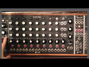 ＜解説5＞Sequencer で 9-16 Step の Sequence制作／Roland System-100M 182、Moog (IIIc) 960