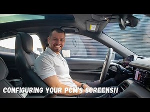 How to Configure Your Porsche's PCM 6.0 Home Screen & My Screen!!