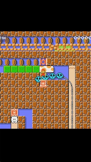 Super Mario Maker 2 Level 326 R65 VQF