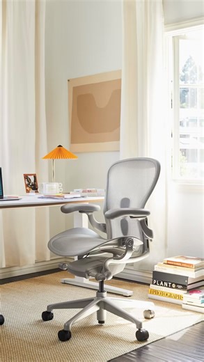 Unboxing the Herman Miller Aeron Remastered Chair, the benchmark for ergonomic seating. It offers smarter weight distribution through 8Z Pellicle, adjustable PostureFit SL for total spinal support, and Harmonic 2 Tilt for balanced recline and natural movement. This Aeron Remastered in Mineral finish is the lightest and highlights its finer points, ideal for open floor plans and spaces. Shop conveniently online at www.cwcinteriors.com.ph 📍CWC Design Center, 814 Arnaiz Ave., Makati City 🕘 Open d