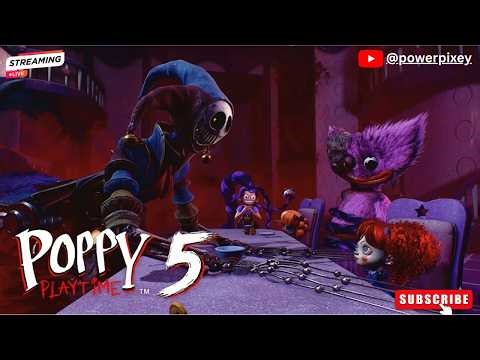 Poppy Playtime Chapter 5 | Can We Save Kissy Missy? V2 #powerpixey #livestream #funny #varticallive