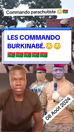 Les Commando Burkina Faso: Formation des Parachutistes à Bobo-Dioulasso