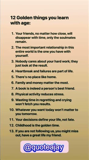 12 Life Lessons Everyone Learns (Eventually) 💡