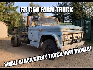 Oldtimer C60 Chevy drives for the first time in years!