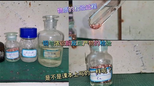 （高中化学）Cu与H2SO4反应产物检验