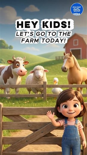 Farm Animals Sound Song | Moo Baa Quack Neigh! 🐄🐑🦆🐎