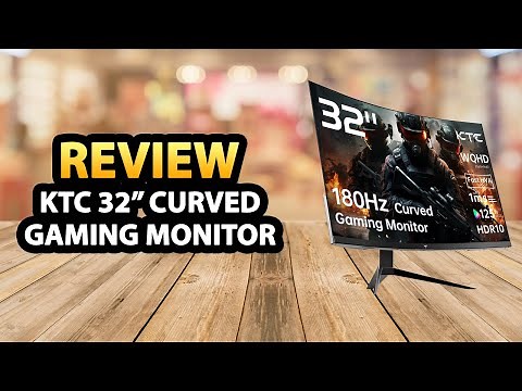 KTC 32 Inch Curved Gaming Monitor ✅ Review
