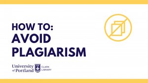How to: Avoid Plagiarism