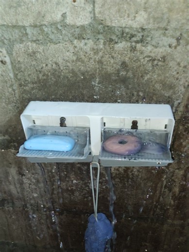Stylish Bathroom Shelves for Soap Storage