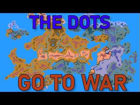 🔴🔵 THE DOTS ARE GOING TO WAR | War of Dots (Nations) #TeamRed