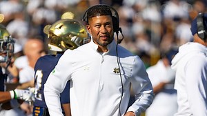 NFL coordinators, Notre Dame's Marcus Freeman among names on Giants' list of coaching candidates: report