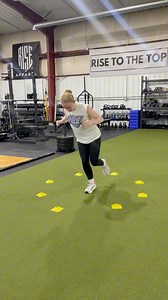 3.5K views · 2.6K reactions | Single-leg stability and body control are key for every athlete. Multi-direction hops like this build balance, strength, and control — helping you move quicker and more efficiently in every direction. ➡️ Want to train like this? Check out our online athlete programs at www.barraisingfitness.com. #RiseToTheTop #BarRaisingAthlete | Bar Raising Fitness | Facebook