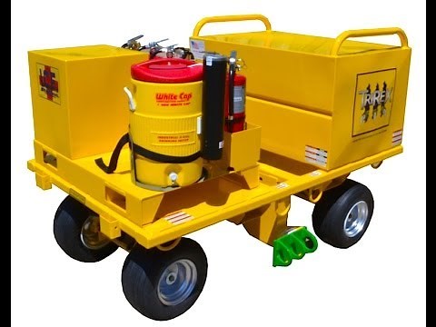 AES RAPTOR TriRex Mobile Fall Protection Cart Drop Test