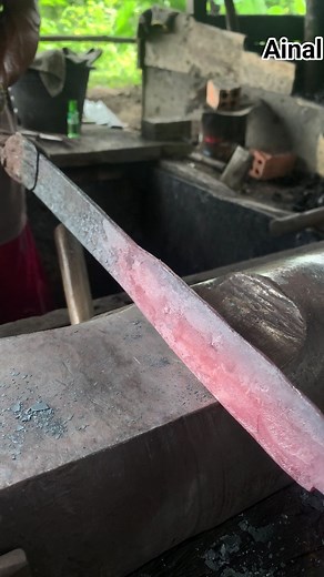 4.3K views · 29 reactions | "This is how the traditional process of naming a knife is done, a ritual full of meaning and skill! " #heritagecrafts #steel #handmade #steel #blacksmith #reels #explore #fyp #metalart #metalwork | Ainal Kazeo | Facebook