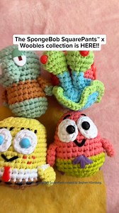 SpongeBob fans, this one’s for you! Crochet kits with everything you need — easy, fun, and beginner-friendly! | The Woobles