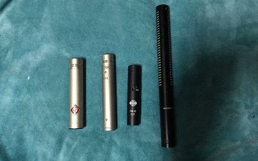 四款小振膜麦克风的音质对比评测