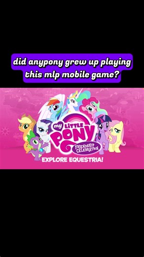 i think the app is my little pony friendship celebration! 🦄 such a fun game i remember playing in my childhood 😇💕 footage is my own, from 2022! #mylittlepony #mlp #mlpg4 #mlpgame #mlpnostalgia