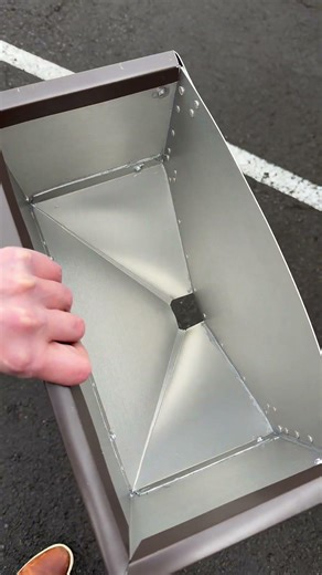 Add a Collection Box for Style, Capacity, and Cleaner Water Flow #guttermaintenance #gutterall