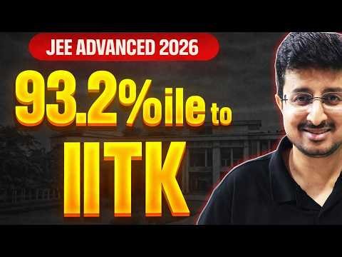 😲93.2%ile in JEE Mains to IIT Kanpur How She did it ? | JEE ADV 2026 | Eduniti | Mohit Sir