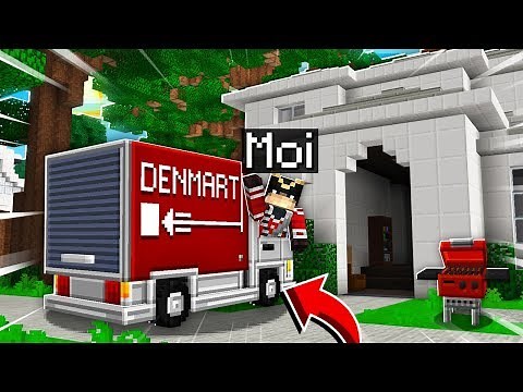 JE DÉMÉNAGE DANS MINECRAFT !