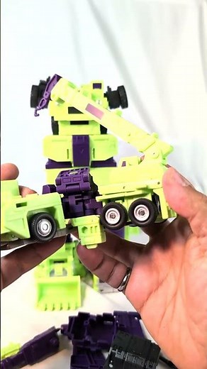 #ConversionConvo #Transformers #StudioSeries #TransformerstheMovie #Devastator #Short