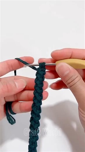The lucky string is crocheted from yarn #crochet #knitting #handmade