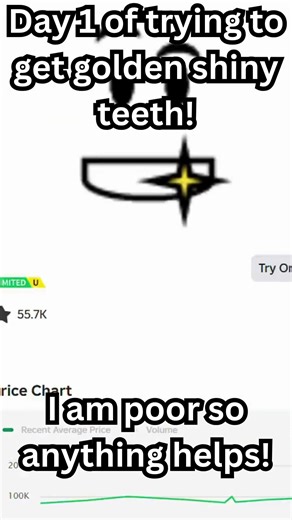 ✨ SHINY GOLD TEETH in Roblox?! 🦷💰