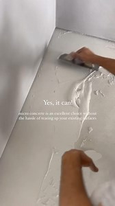 Yes, you can apply micro concrete over existing surfaces like tile, concrete, or wood! Micro concrete is a fantastic solution for transforming spaces with a sleek, modern finish without the hassle of removing the original surface. Its high adhesion allows it to bond effectively to various surfaces, from tiles to wood, ensuring a durable and seamless appearance. Moreover, micro concrete is both durable and waterproof, making it ideal for high-traffic or moisture-prone areas like bathrooms and kit
