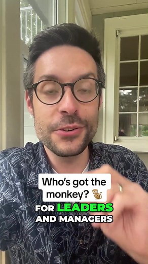 Who’s got the monkey? 🐒 #executive #careeradvice #careertiktok #career #corporate #corporatelife #corporatetiktok