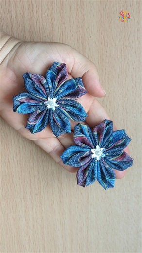 Don’t Throw Away Scrap Fabric! Try This Easy Flower Idea