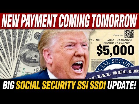 New SOCIAL SECURITY PAYMENT Coming TOMORROW | IMPORTANT SSA LETTER | SSI SSDI Update 2025