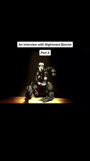Made by j-gems! #fnaf #interview #nightmarebonnie #fanmade #williamafton #springtrap #fnaf4 #fnaf3