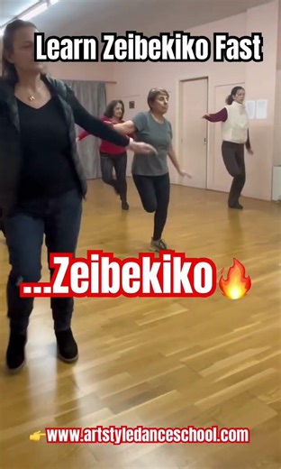 Learn Zeibekiko Fast | Ladies Tutorial #1 | Watch Full Lessons on our Chanel