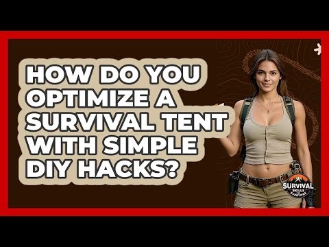 How Do You Optimize A Survival Tent With Simple DIY Hacks? - Survival Skills for Everyone