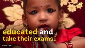 761K views · 5.6K reactions | Meet Nepal's 3-year-old living goddess. | AJ+ | Facebook
