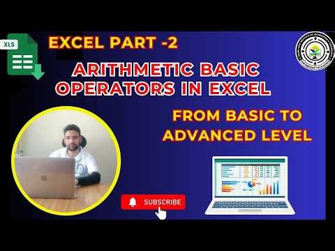 MS Excel Basic Operators | Arithmetic Operators | Excel Me Basic Operators Use | Full Explanation