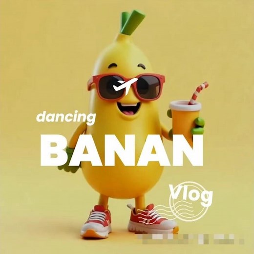 "Funny Dancing Banana | Viral Meme Dance Short Video"