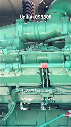 1500kW Cummins Diesel Generator | Load Bank Test | Generator Source